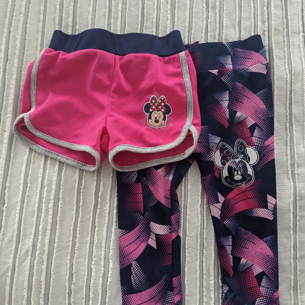 Minnie Mouse 2t pants and shirts bundle